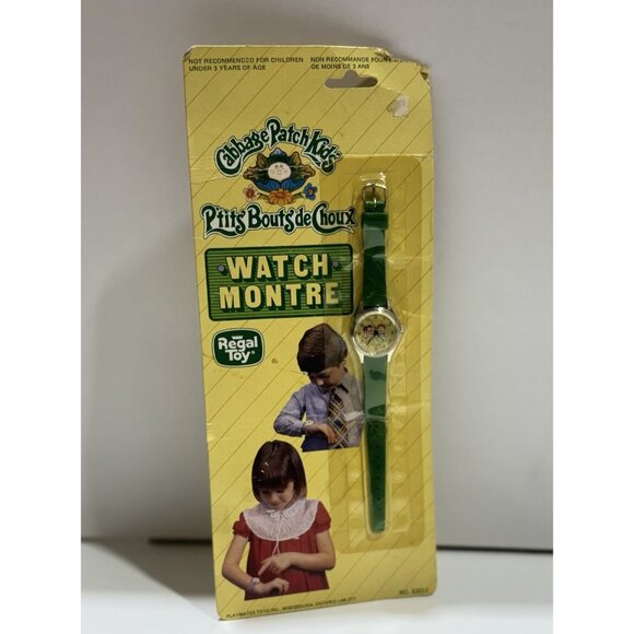 1980s Cabbage Patch Kids Watch – Regal Toy Sealed MOC - Picture 6 of 6